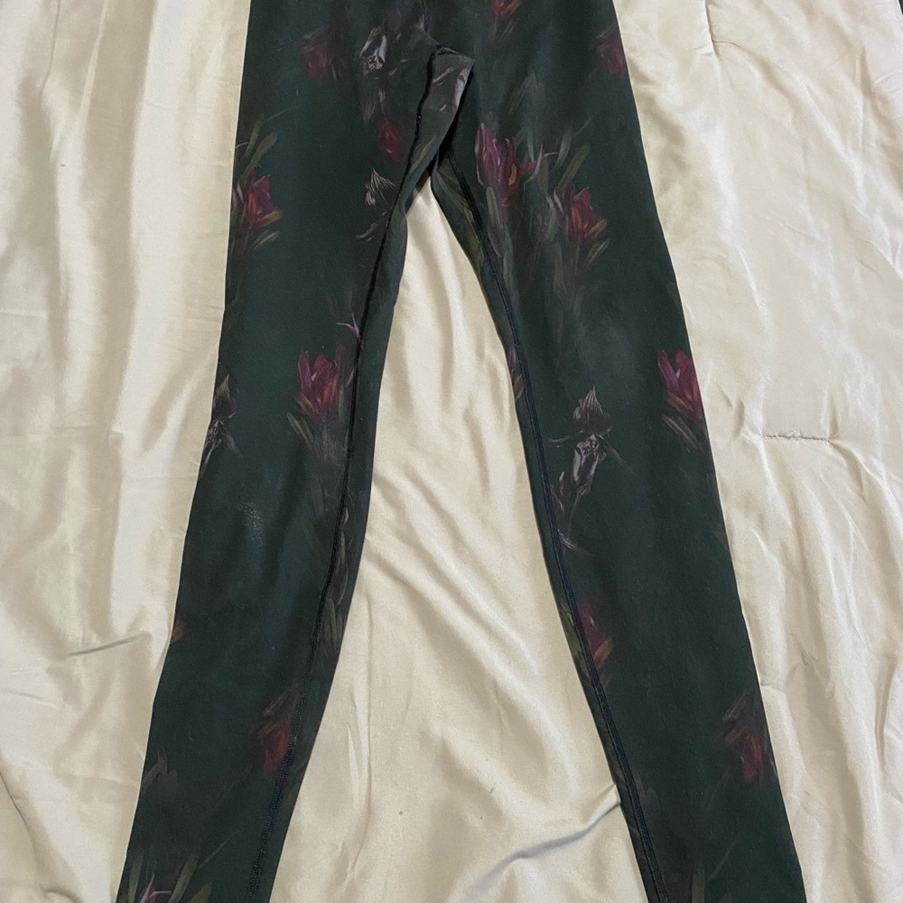 Lululemon Dark Floral Leggings